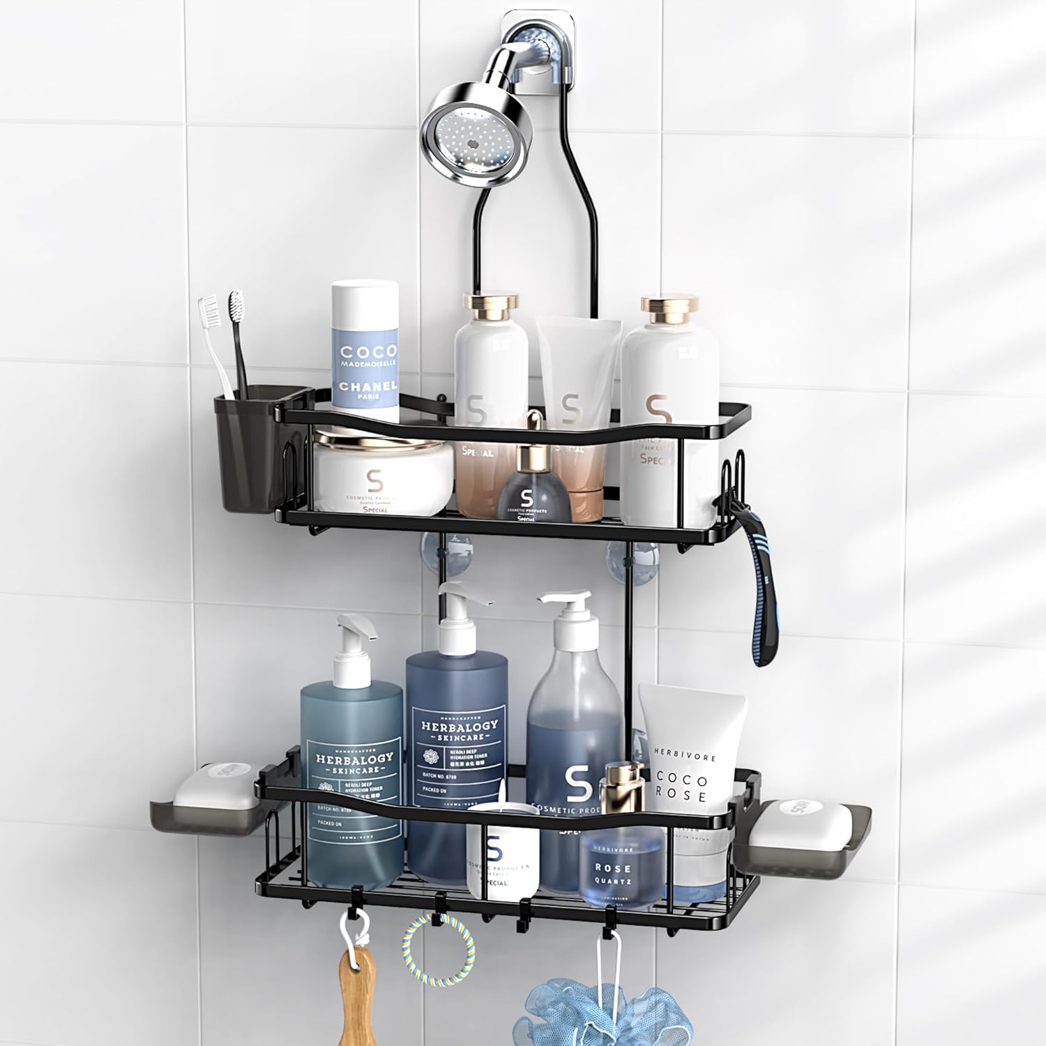 Hanging Shower Caddy Bathroom Organizer